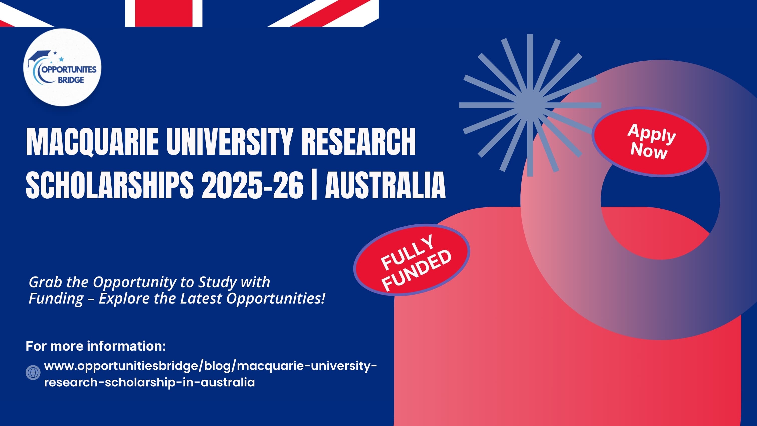 Macquarie University Research Scholarships 2025–26 | Australia